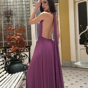 Vestido mil formas liso.