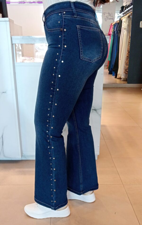 Jeans oxford stomp tachas.