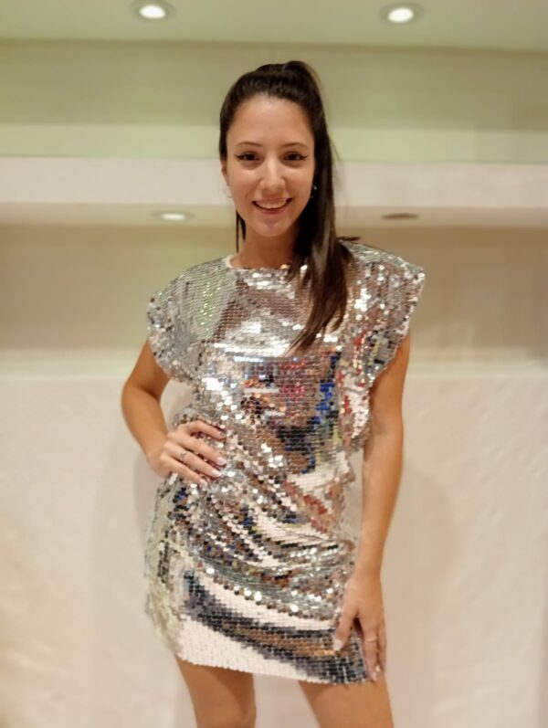 Vestido ful lentejuela. - Imagen 2